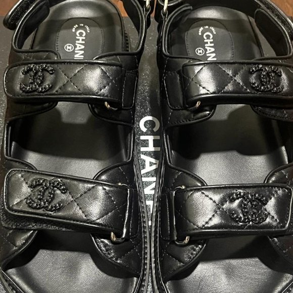 Chanel Dad's Sandals - Picture 1 of 9
